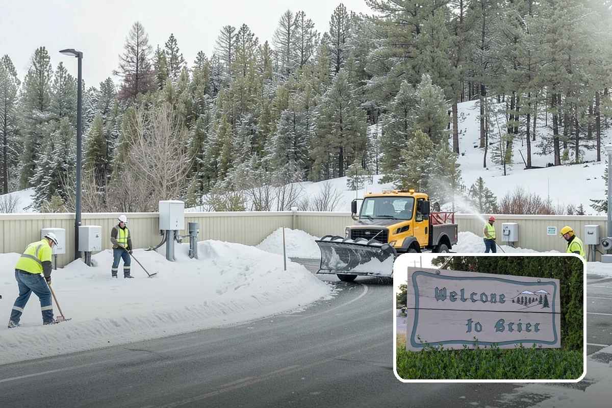 Snow Standby Service in Brier, Snohomish County, WA - Dedicated crew and equipment reserved for you