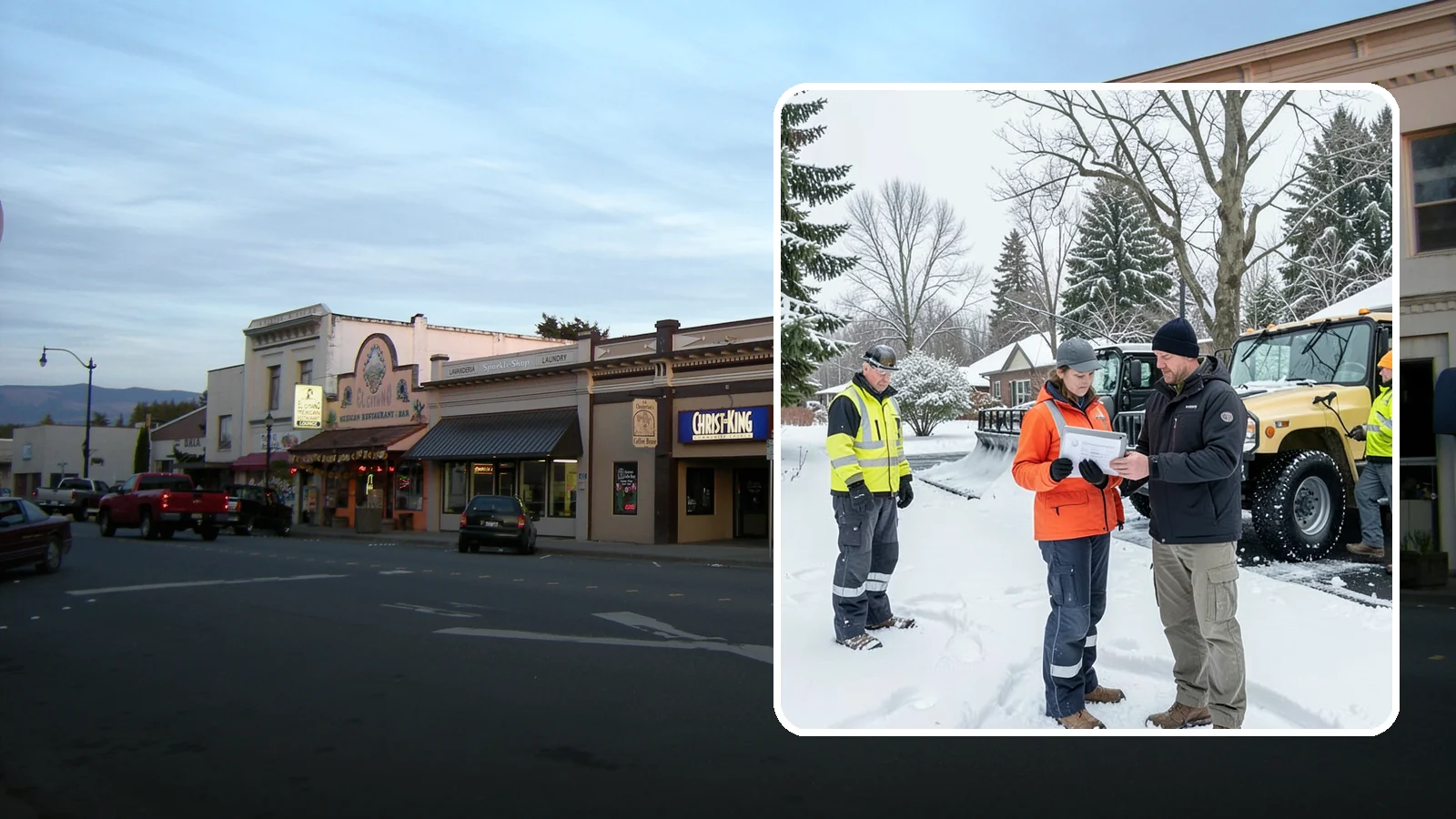 Snow Standby Service in Burlington, Skagit County, WA - A reserved crew held ready for your property so a response is guaranteed the moment you need one.