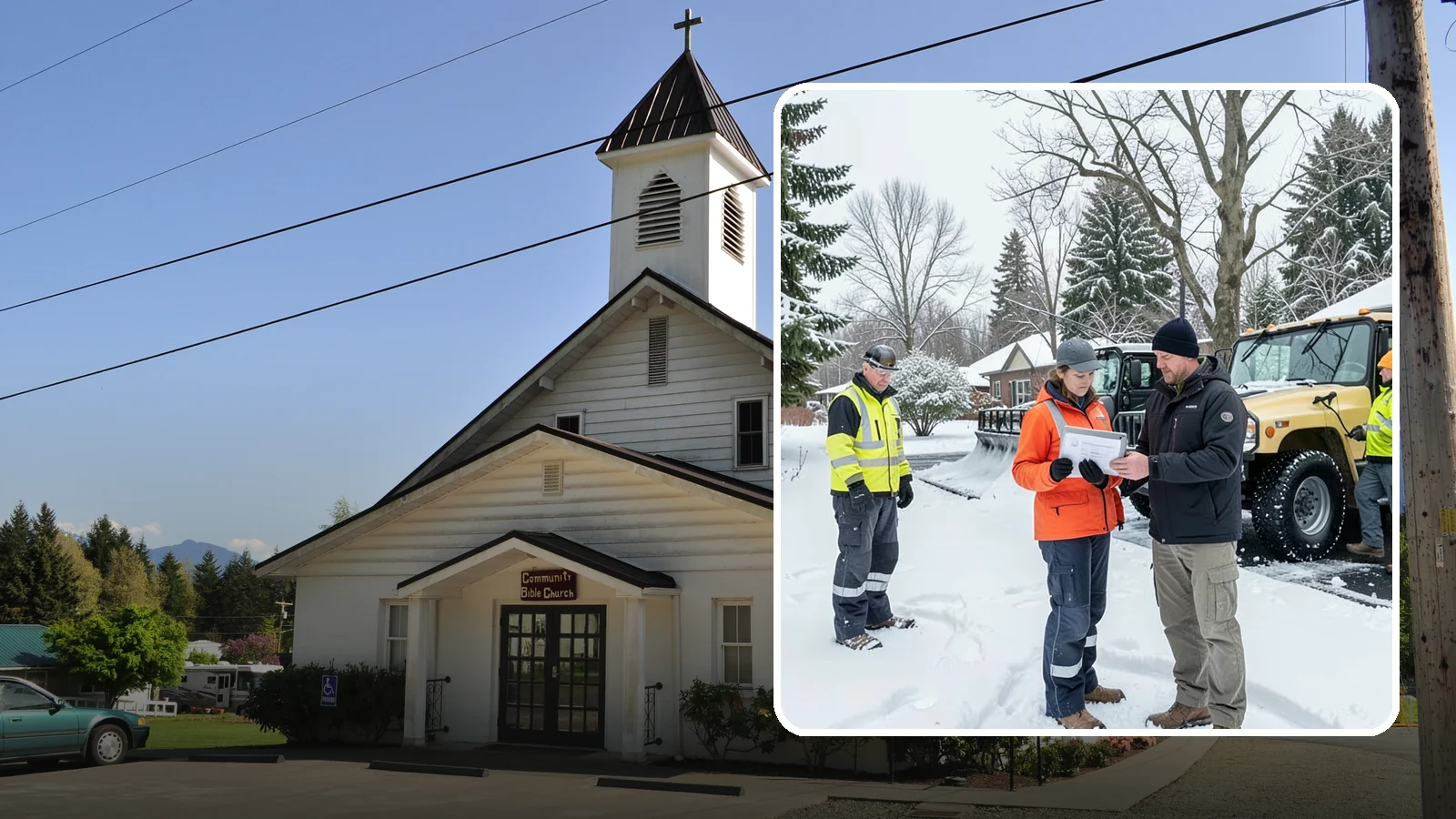 Snow Standby Service in Concrete, Skagit County, WA - A reserved crew held ready for your property so a response is guaranteed the moment you need one.