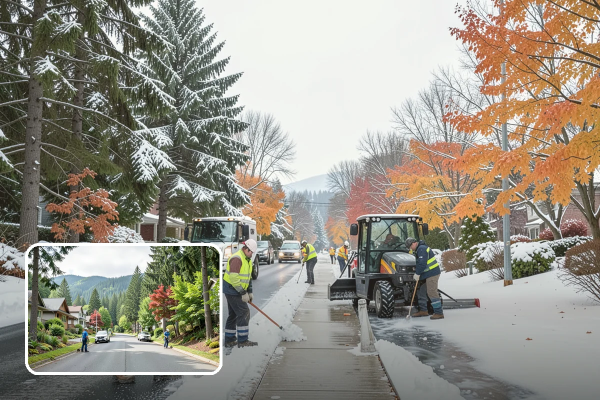 Snow Standby Service in Darrington, Snohomish County, WA - Dedicated crew and equipment reserved for you