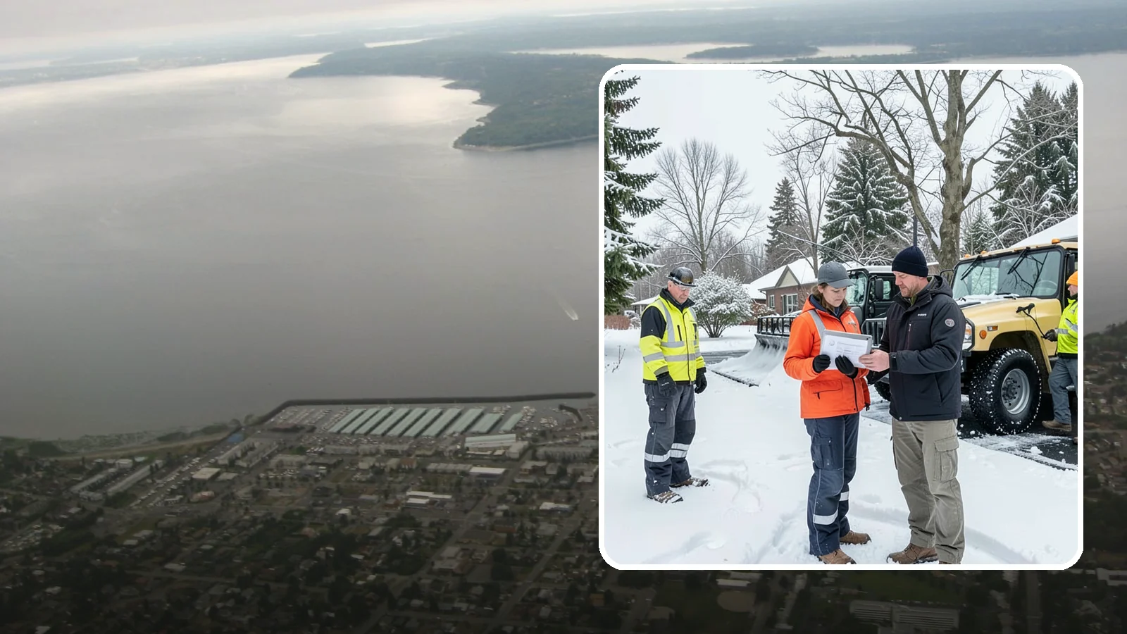 Snow Standby Service in Des Moines, King County, WA - A reserved crew held ready for your property so a response is guaranteed the moment you need one.