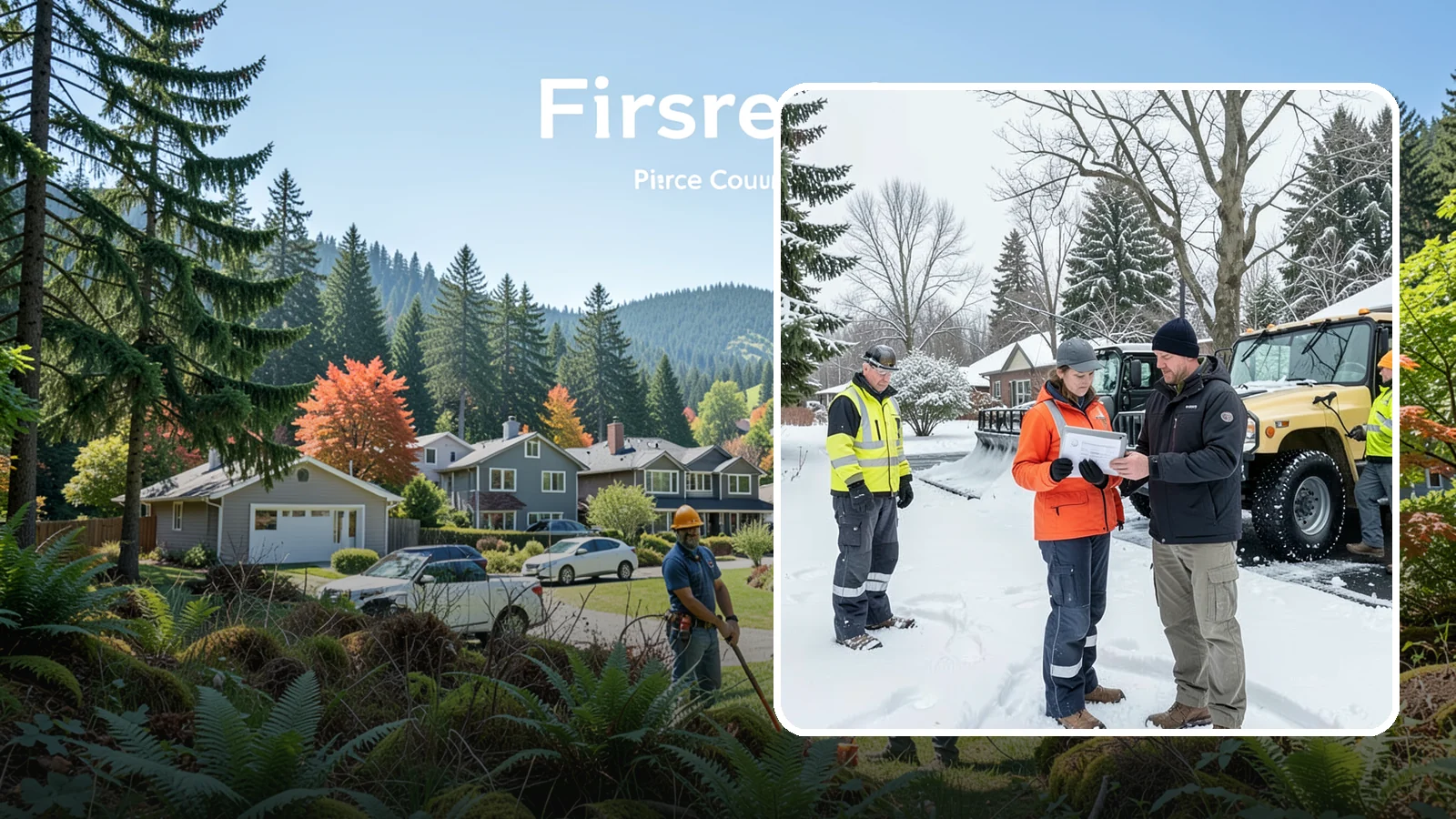 Snow Standby Service in Fircrest, Pierce County, WA - A reserved crew held ready for your property so a response is guaranteed the moment you need one.