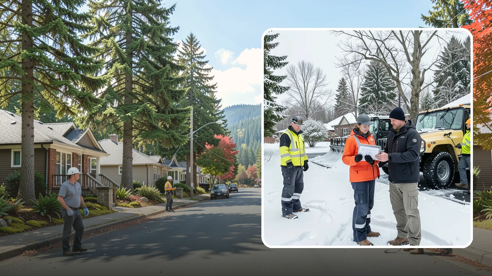 Snow Standby Service in Hunts Point, King County, WA - A reserved crew held ready for your property so a response is guaranteed the moment you need one.