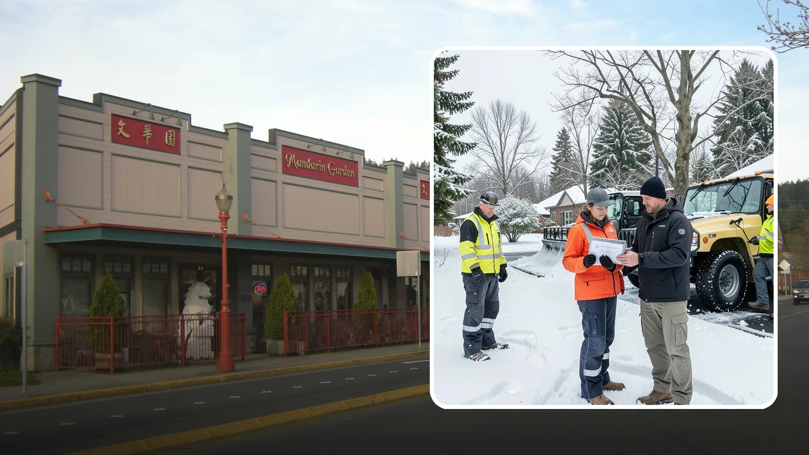 Snow Standby Service in Issaquah, King County, WA - A reserved crew held ready for your property so a response is guaranteed the moment you need one.