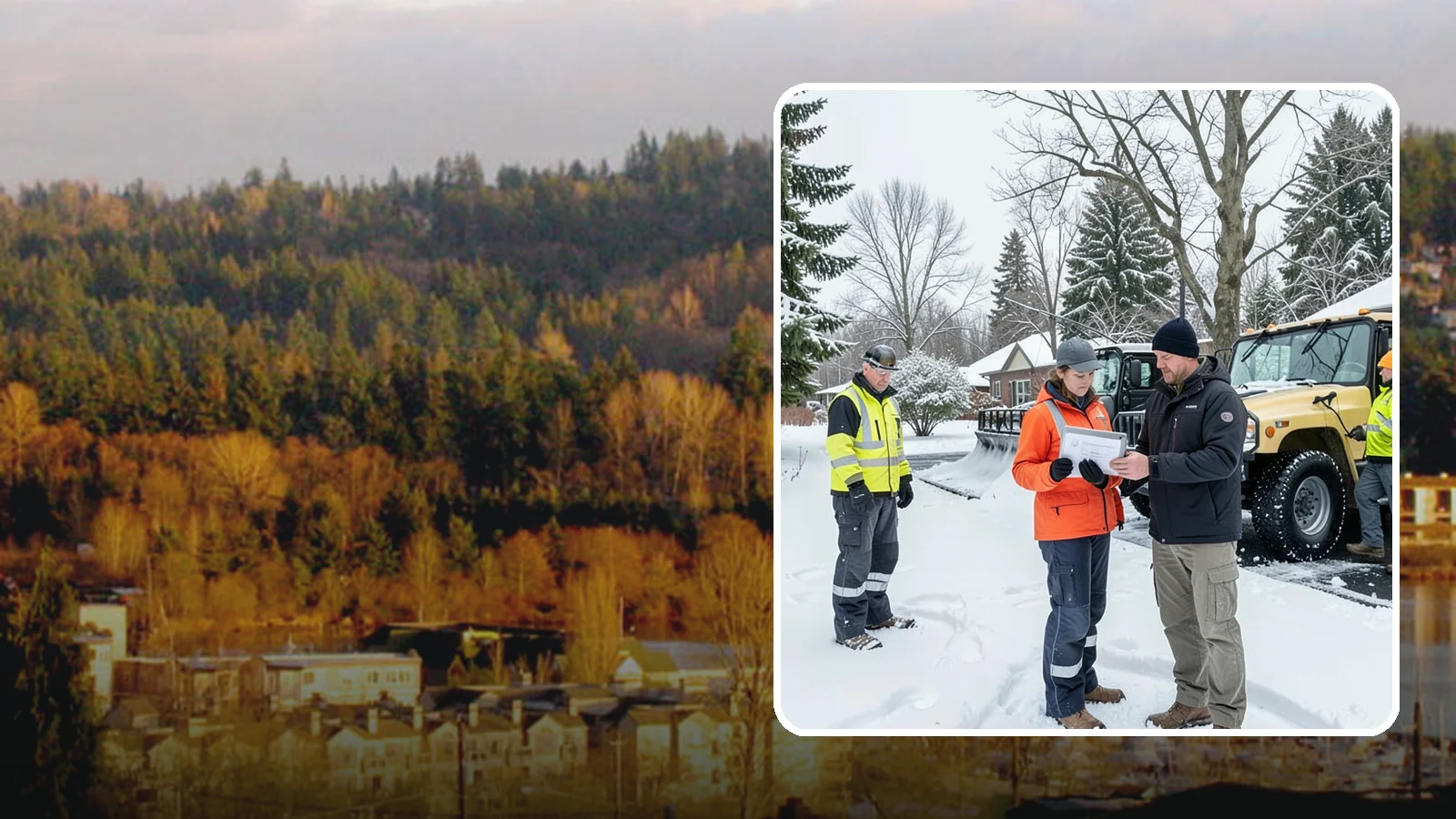Snow Standby Service in Kenmore, King County, WA - A reserved crew held ready for your property so a response is guaranteed the moment you need one.
