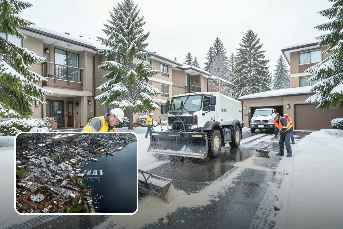 Snow Standby Service in Kirkland, King County, WA - Dedicated crew and equipment reserved for you