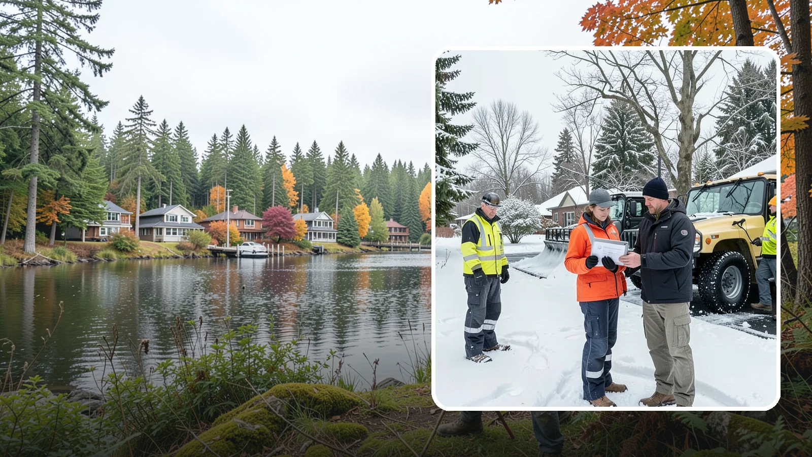 Snow Standby Service in La Conner, Skagit County, WA - A reserved crew held ready for your property so a response is guaranteed the moment you need one.