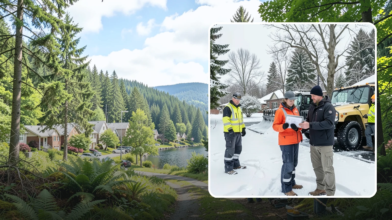 Snow Standby Service in Lake Forest Park, King County, WA - A reserved crew held ready for your property so a response is guaranteed the moment you need one.