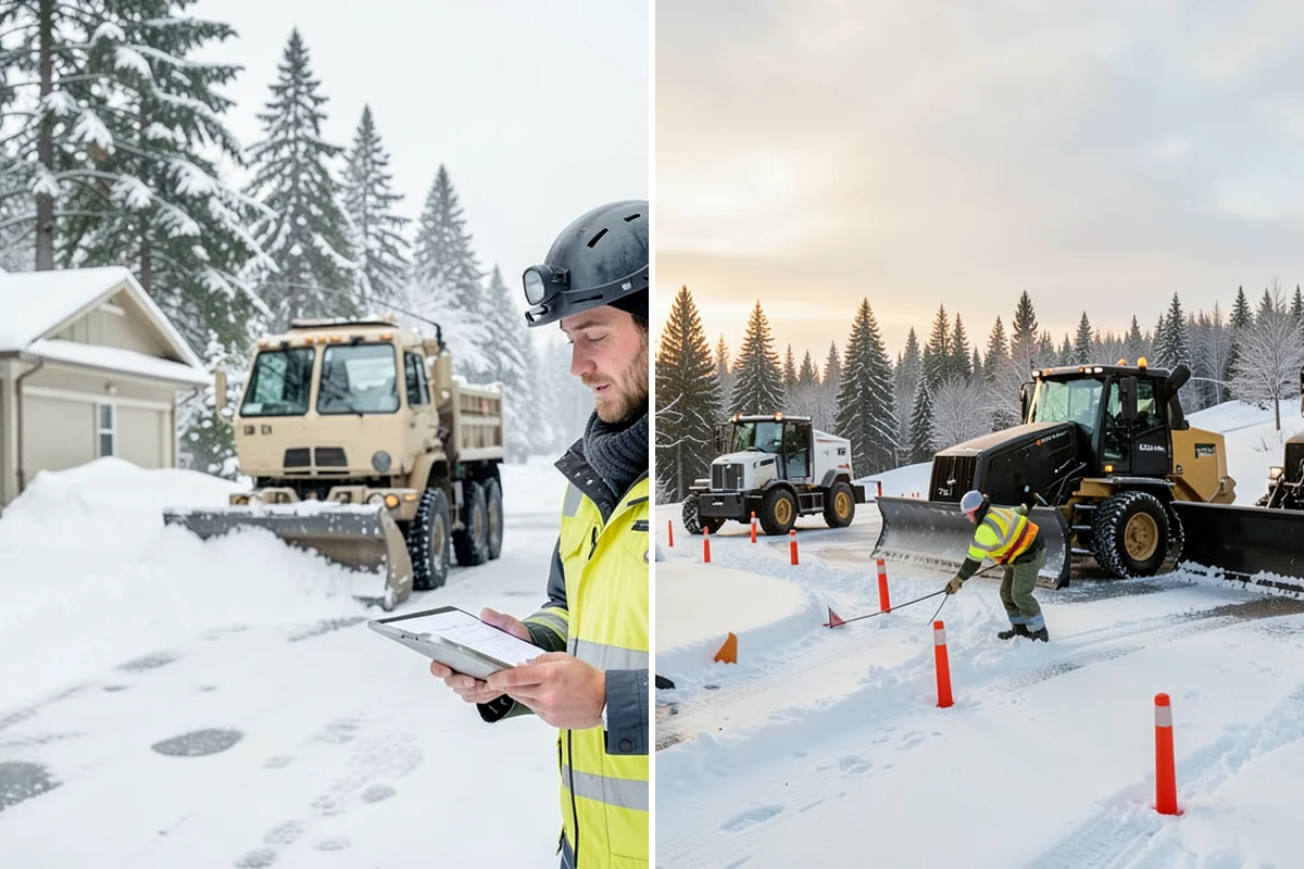 Snow Standby Service in Lake Forest Park, King County, WA - We define the standby window and reserve crew and equipment