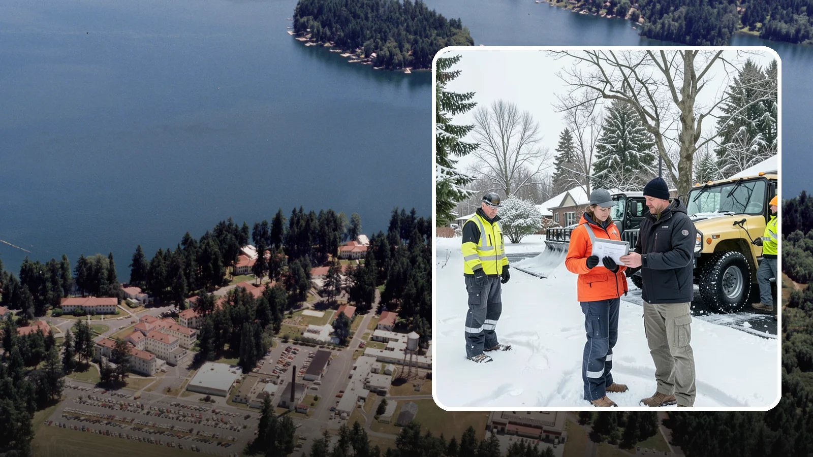 Snow Standby Service in Lakewood, Pierce County, WA - A reserved crew held ready for your property so a response is guaranteed the moment you need one.