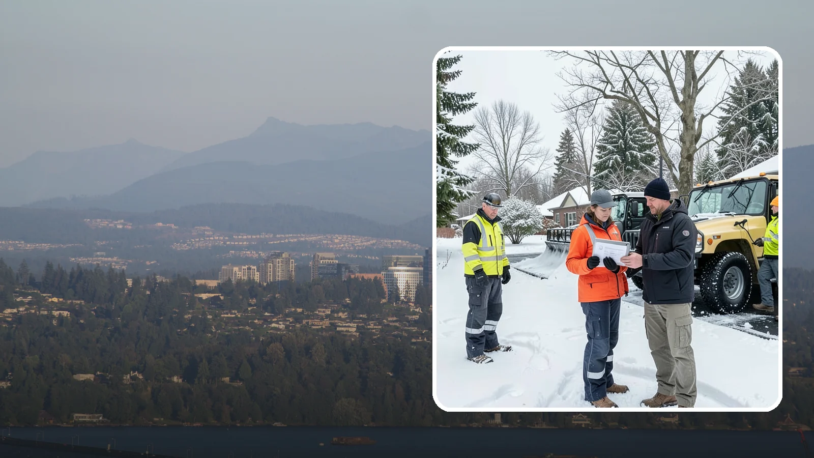 Snow Standby Service in Medina, King County, WA - A reserved crew held ready for your property so a response is guaranteed the moment you need one.