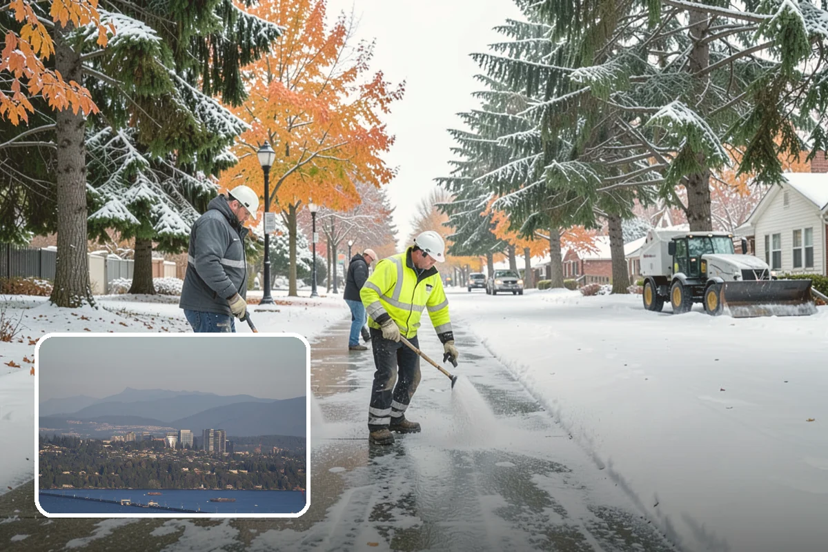 Snow Standby Service in Medina, King County, WA - Dedicated crew and equipment reserved for you