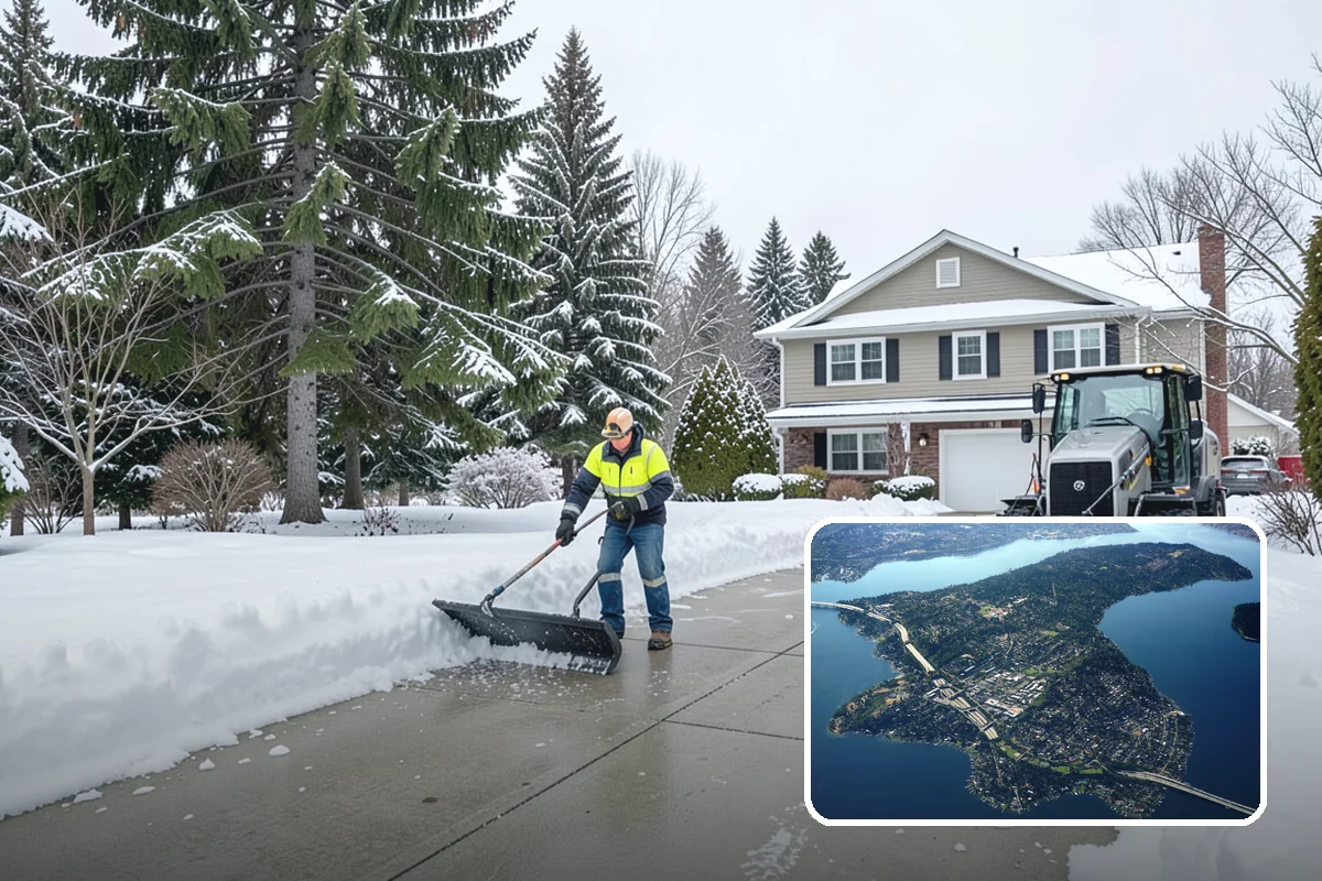 Snow Standby Service in Mercer Island, King County, WA - Dedicated crew and equipment reserved for you