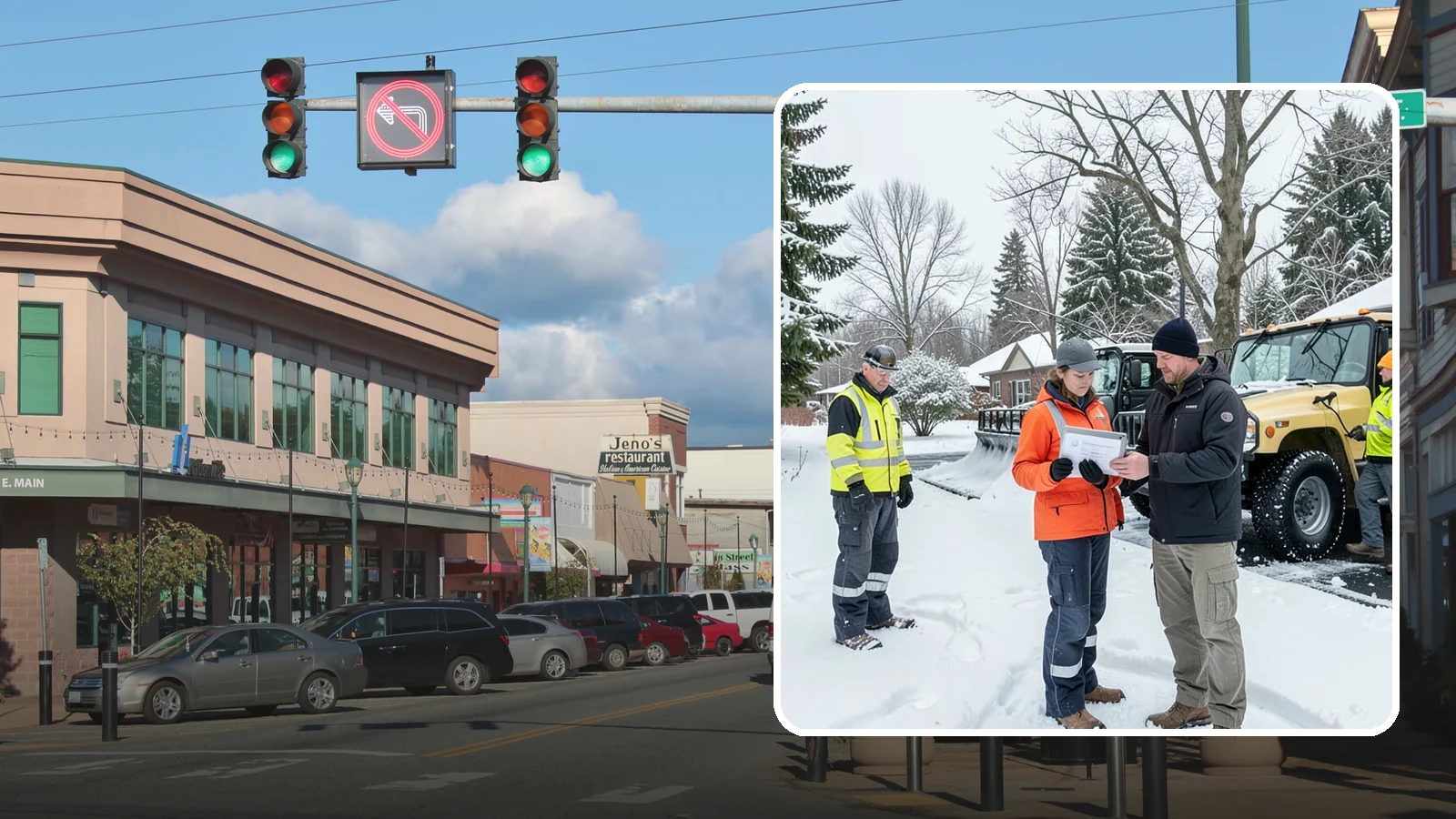 Snow Standby Service in Monroe, Snohomish County, WA - A reserved crew held ready for your property so a response is guaranteed the moment you need one.