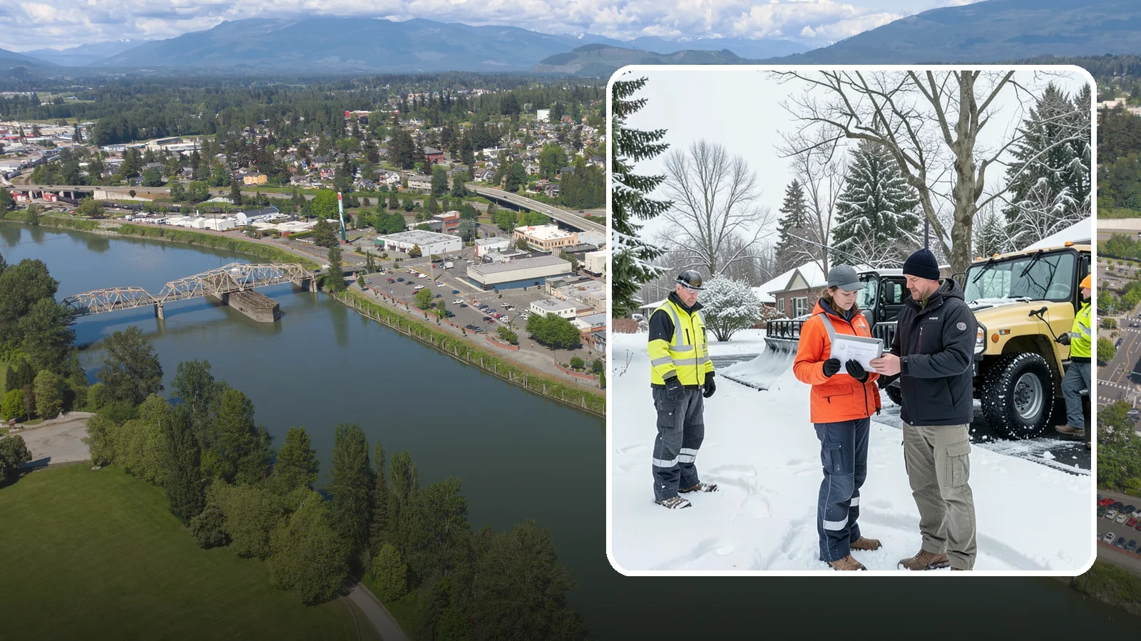 Snow Standby Service in Mount Vernon, Skagit County, WA - A reserved crew held ready for your property so a response is guaranteed the moment you need one.