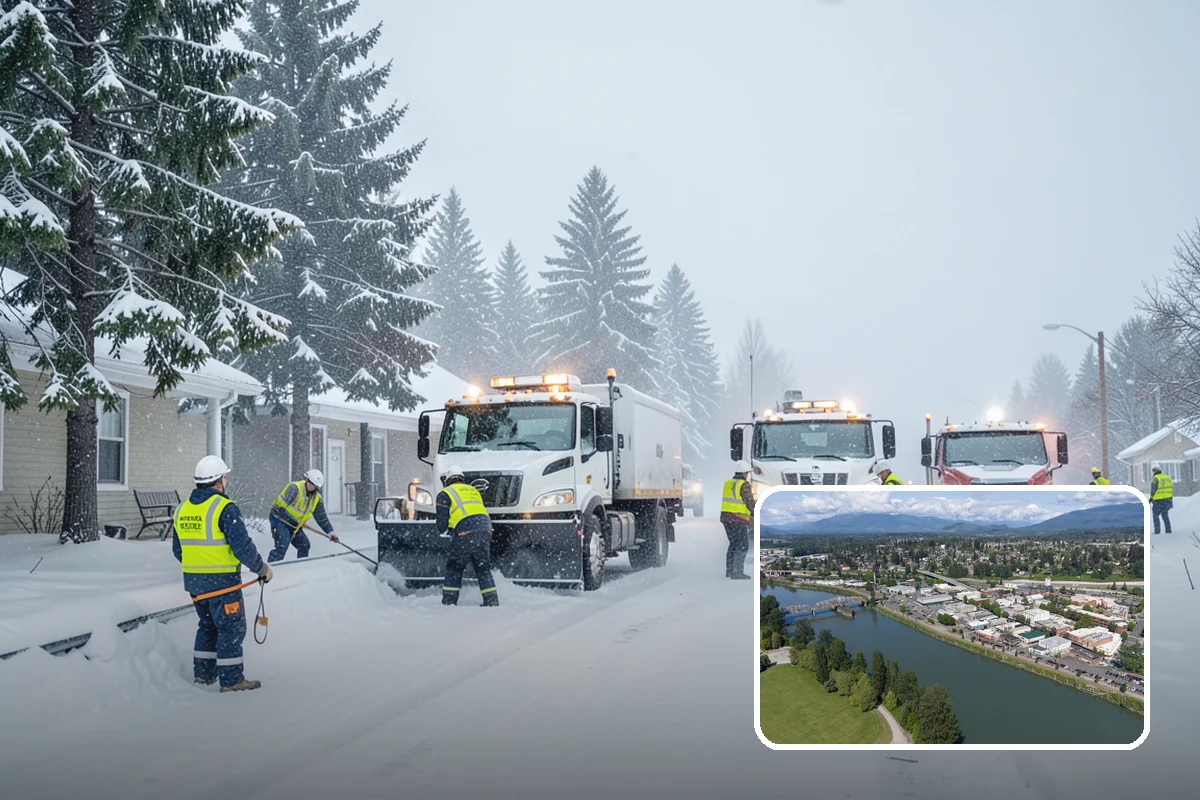 Snow Standby Service in Mount Vernon, Skagit County, WA - Dedicated crew and equipment reserved for you
