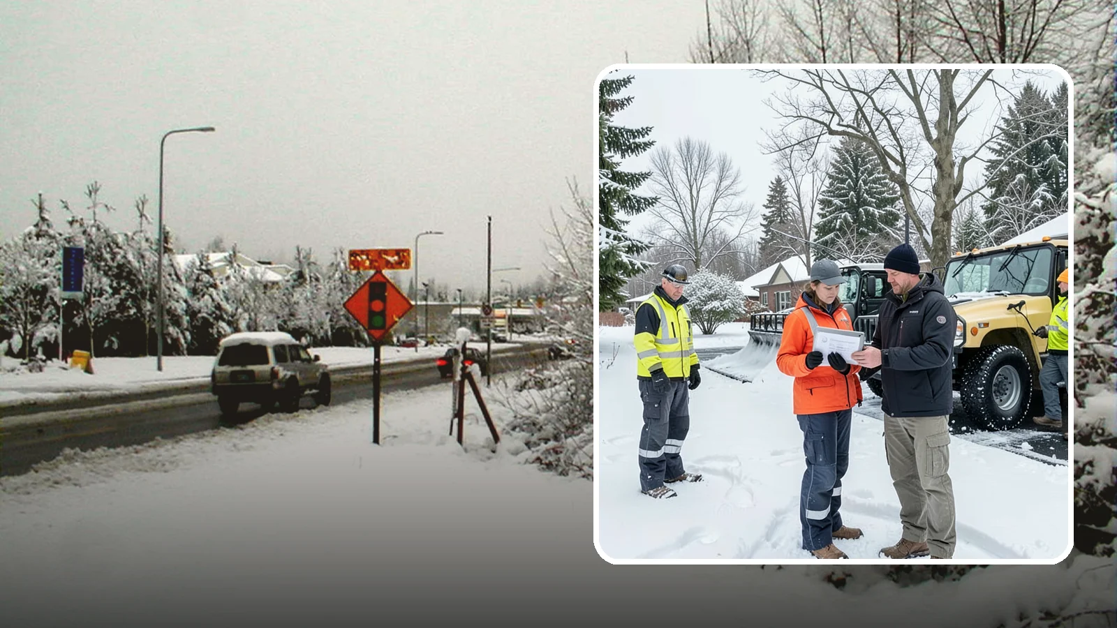 Snow Standby Service in Newcastle, King County, WA - A reserved crew held ready for your property so a response is guaranteed the moment you need one.