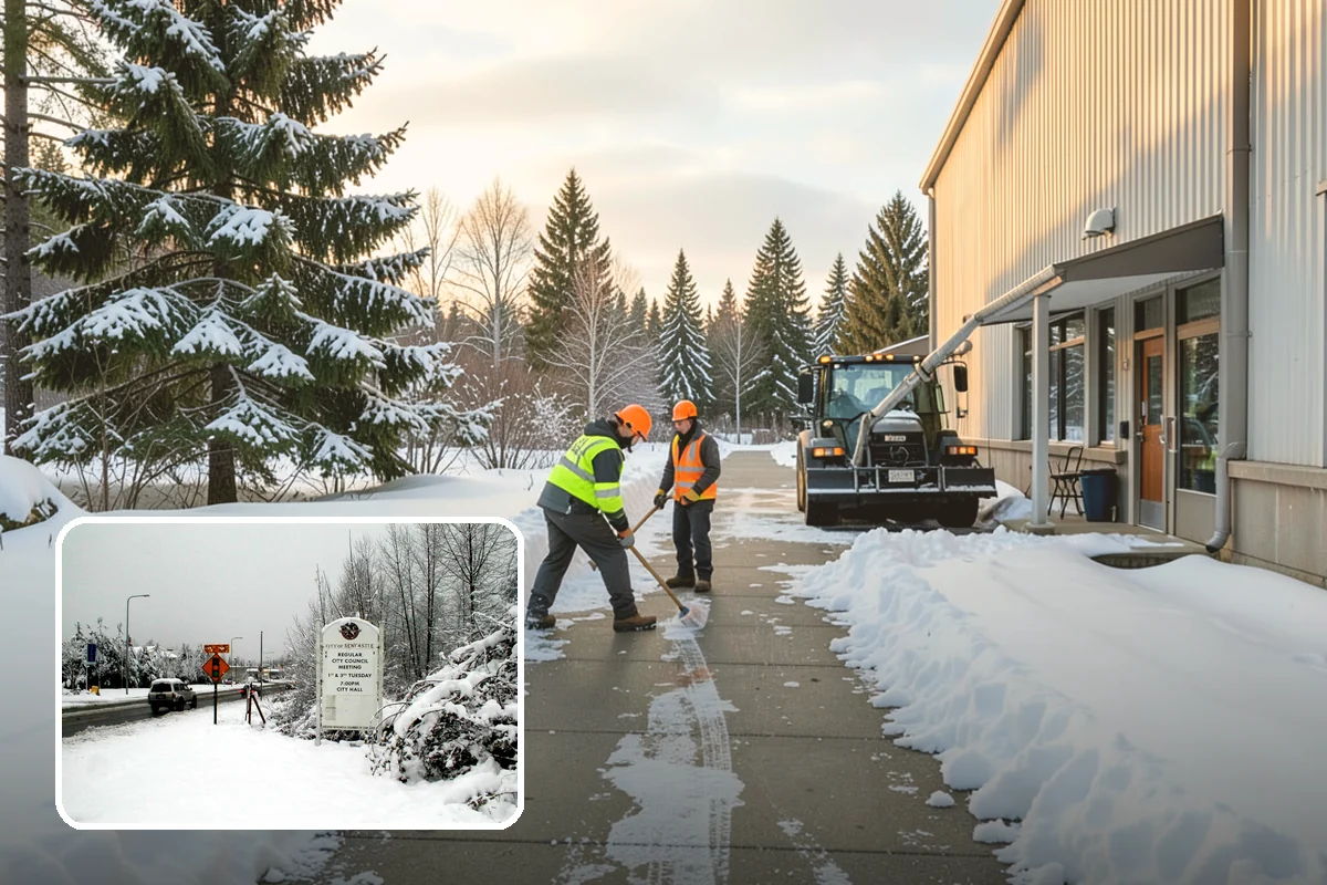 Snow Standby Service in Newcastle, King County, WA - Dedicated crew and equipment reserved for you