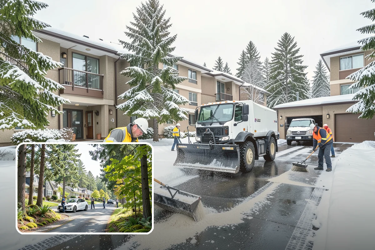 Snow Standby Service in Normandy Park, King County, WA - Dedicated crew and equipment reserved for you