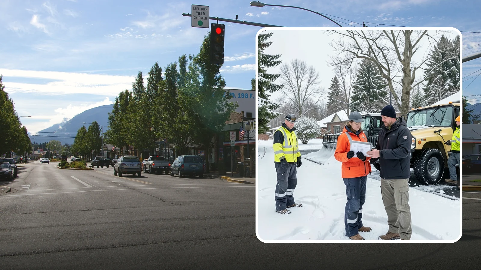 Snow Standby Service in North Bend, King County, WA - A reserved crew held ready for your property so a response is guaranteed the moment you need one.