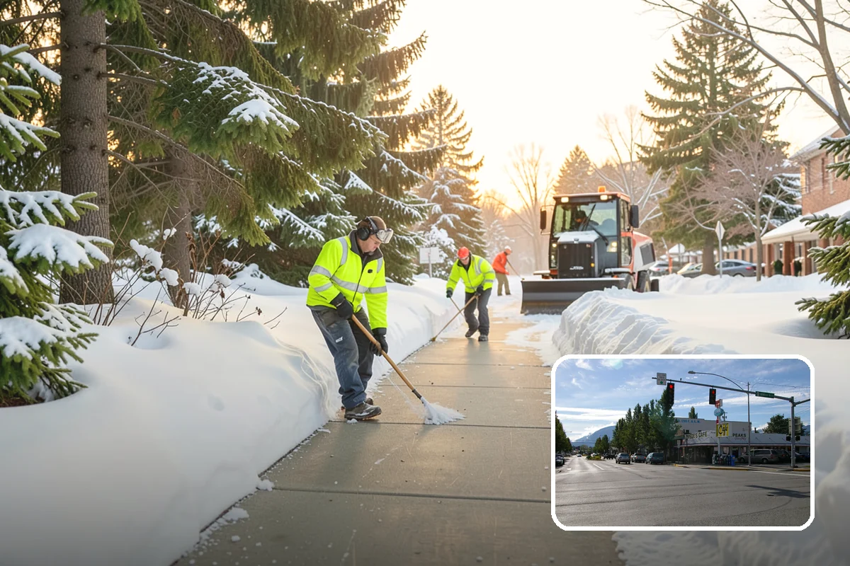 Snow Standby Service in North Bend, King County, WA - Dedicated crew and equipment reserved for you