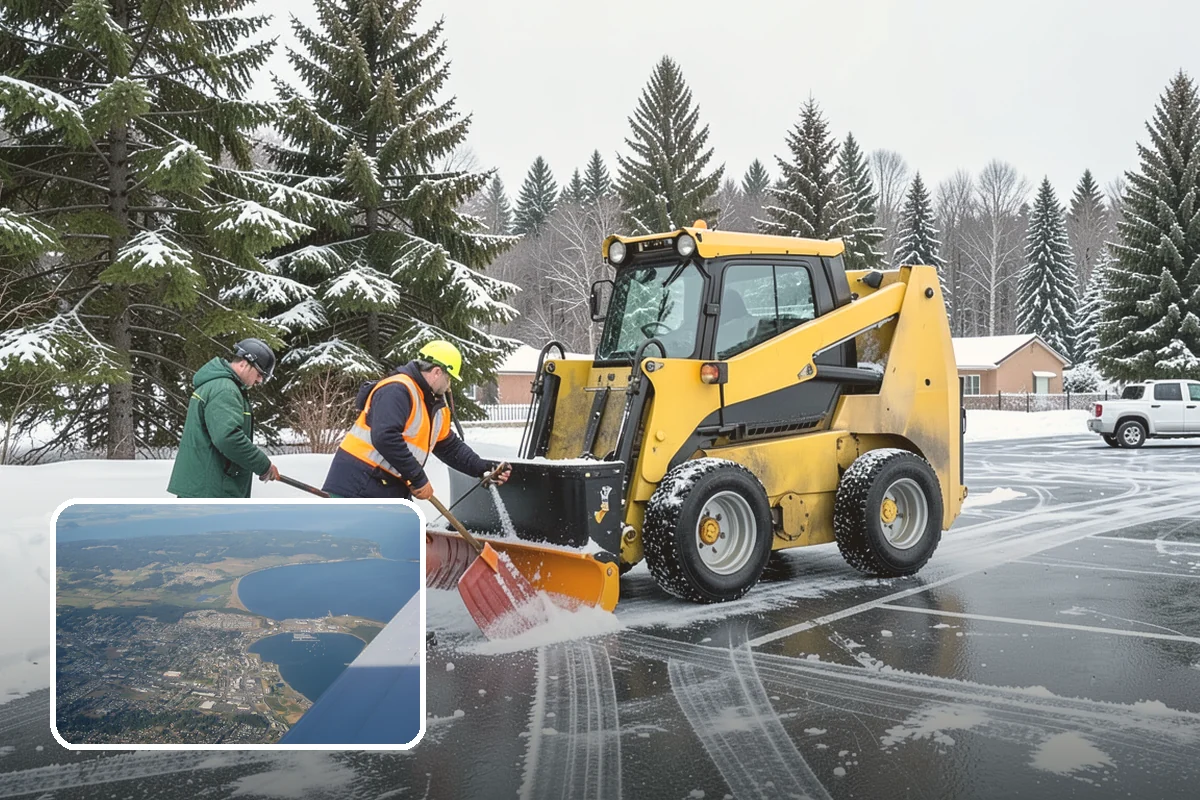 Snow Standby Service in Oak Harbor, Island County, WA - Dedicated crew and equipment reserved for you