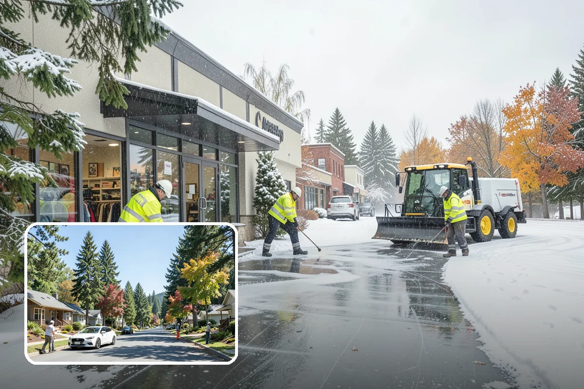 Snow Standby Service in Orting, Pierce County, WA - Dedicated crew and equipment reserved for you