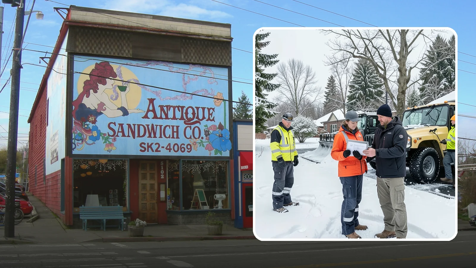 Snow Standby Service in Ruston, Pierce County, WA - A reserved crew held ready for your property so a response is guaranteed the moment you need one.