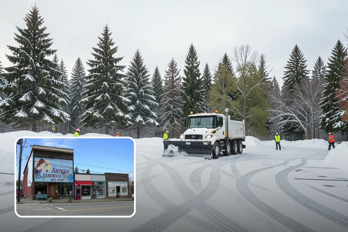 Snow Standby Service in Ruston, Pierce County, WA - Dedicated crew and equipment reserved for you