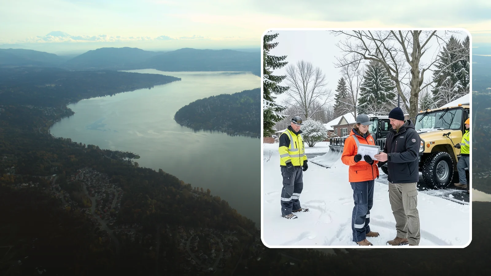 Snow Standby Service in Sammamish, King County, WA - A reserved crew held ready for your property so a response is guaranteed the moment you need one.
