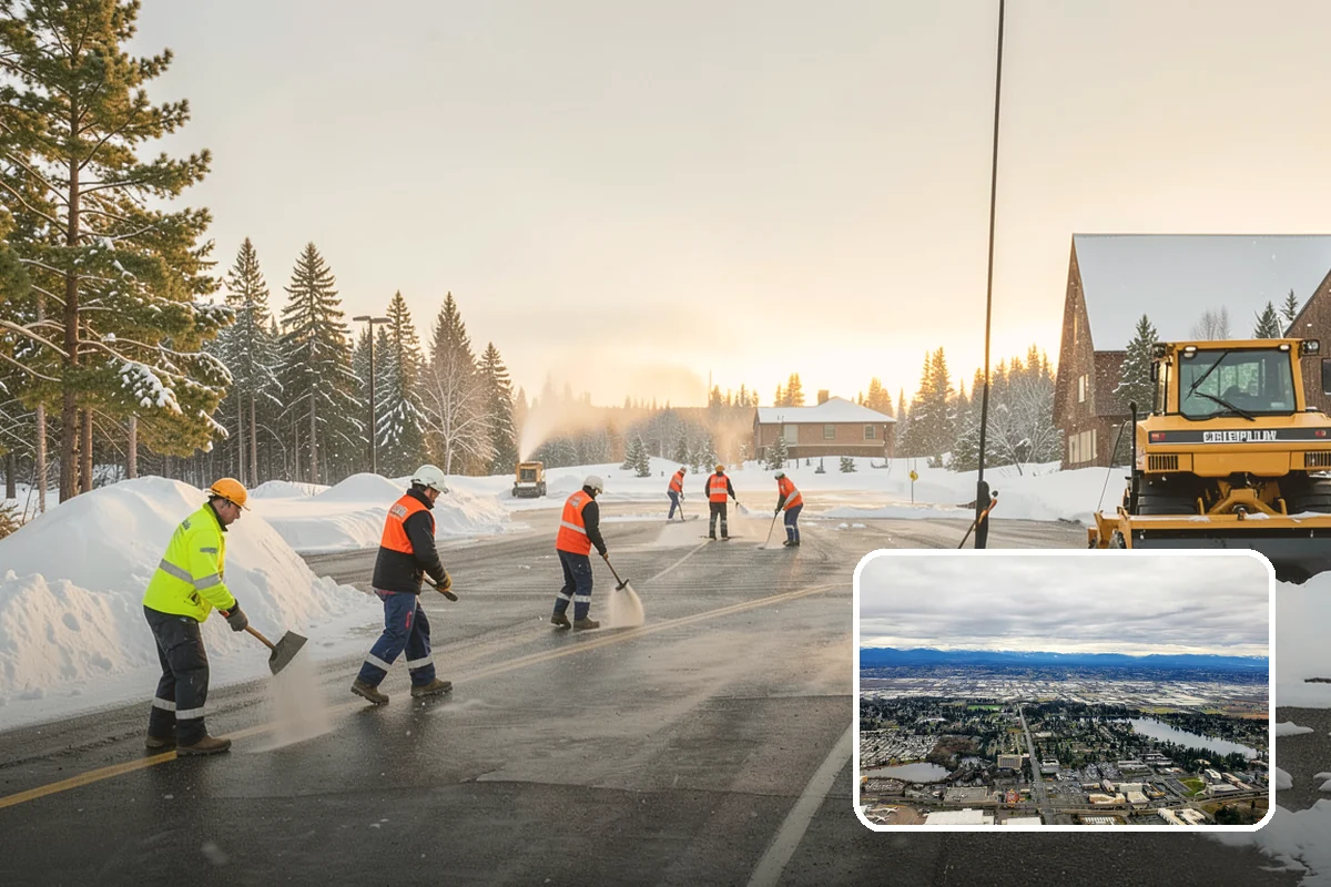 Snow Standby Service in SeaTac, King County, WA - Dedicated crew and equipment reserved for you