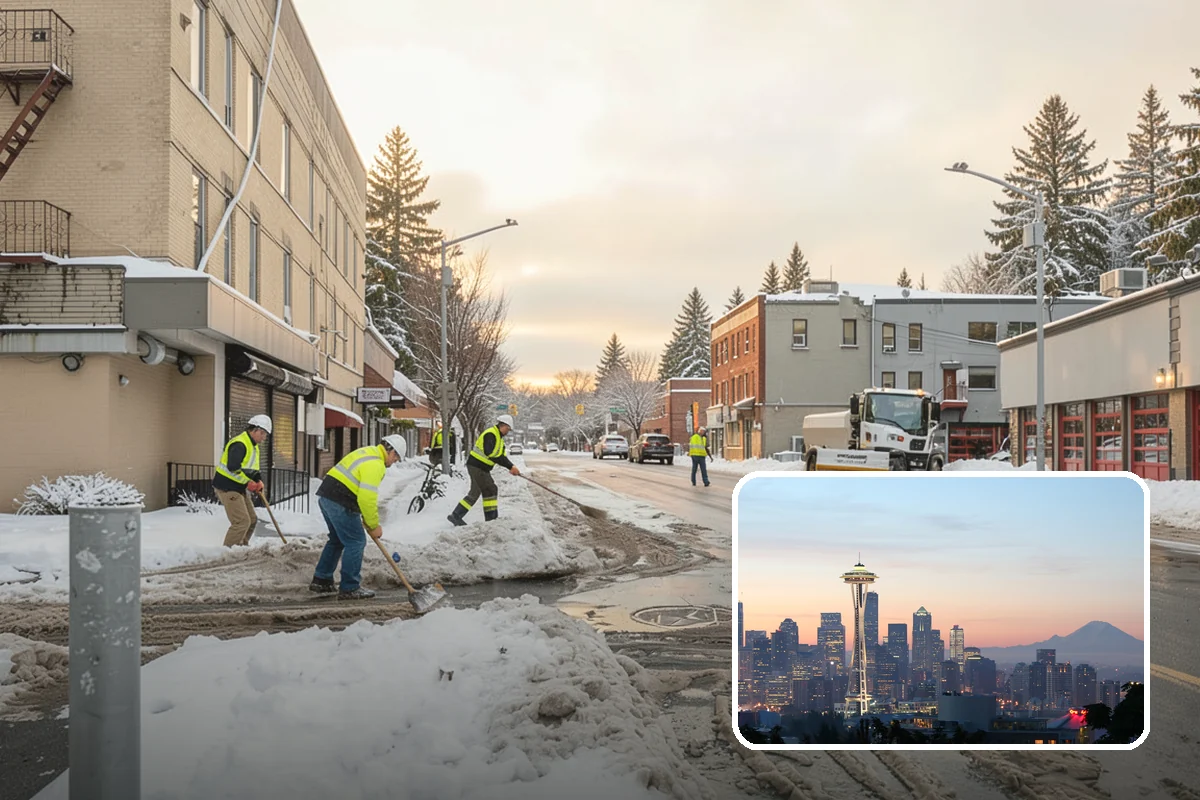 Snow Standby Service in Seattle, King County, WA - Dedicated crew and equipment reserved for you