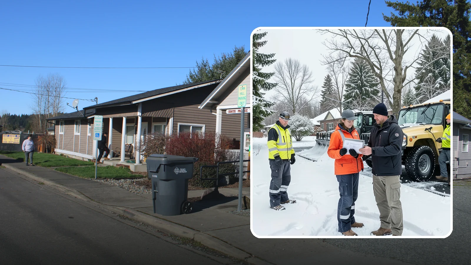 Snow Standby Service in South Prairie, Pierce County, WA - A reserved crew held ready for your property so a response is guaranteed the moment you need one.