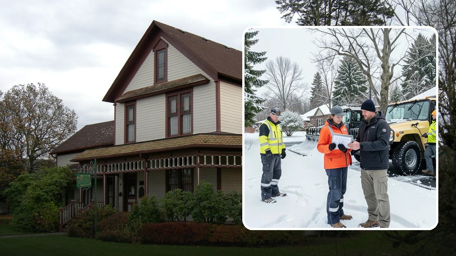 Snow Standby Service in Sumner, Pierce County, WA - A reserved crew held ready for your property so a response is guaranteed the moment you need one.