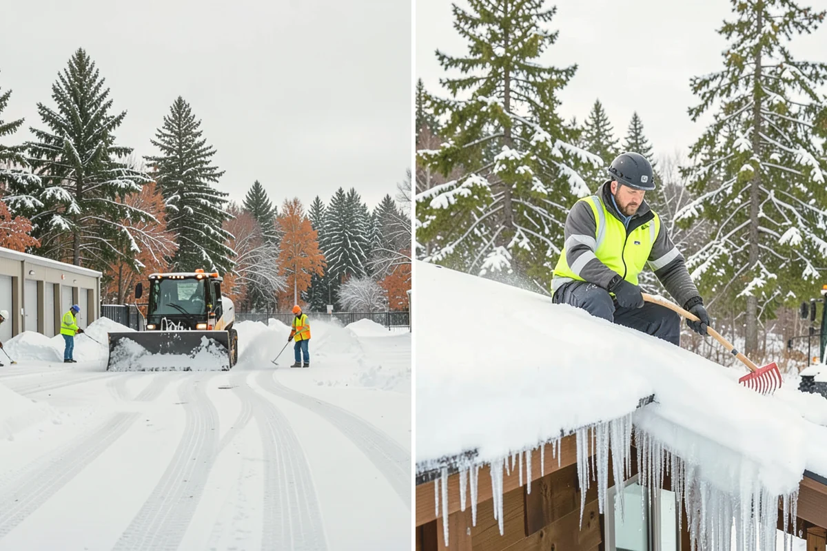 Snowmelt Flooding Cleanup in Brier, Snohomish County, WA - Identify ponding areas and locate blocked or frozen drains