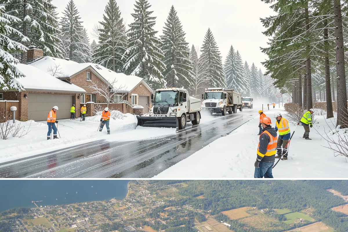 Snowmelt Flooding Cleanup in Coupeville, Island County, WA - Snowmelt flooding cleanup is most needed from December through February during the rapid rain-driven warm-ups that follow lowland...