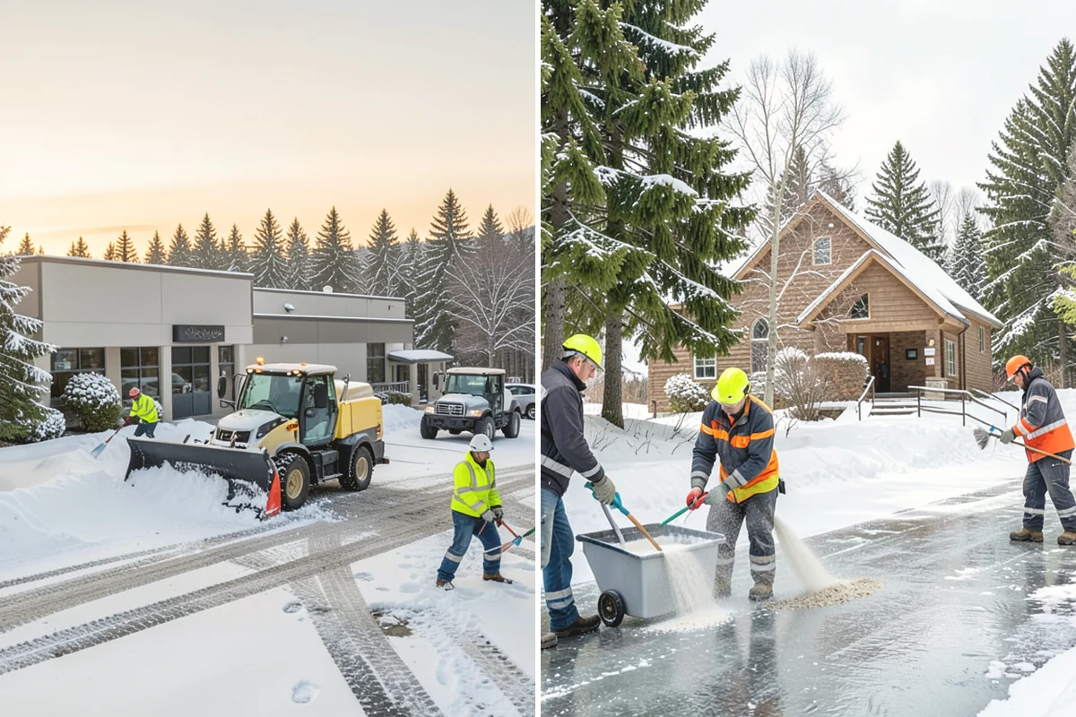 Snowmelt Flooding Cleanup in Duvall, King County, WA - Identify ponding areas and locate blocked or frozen drains