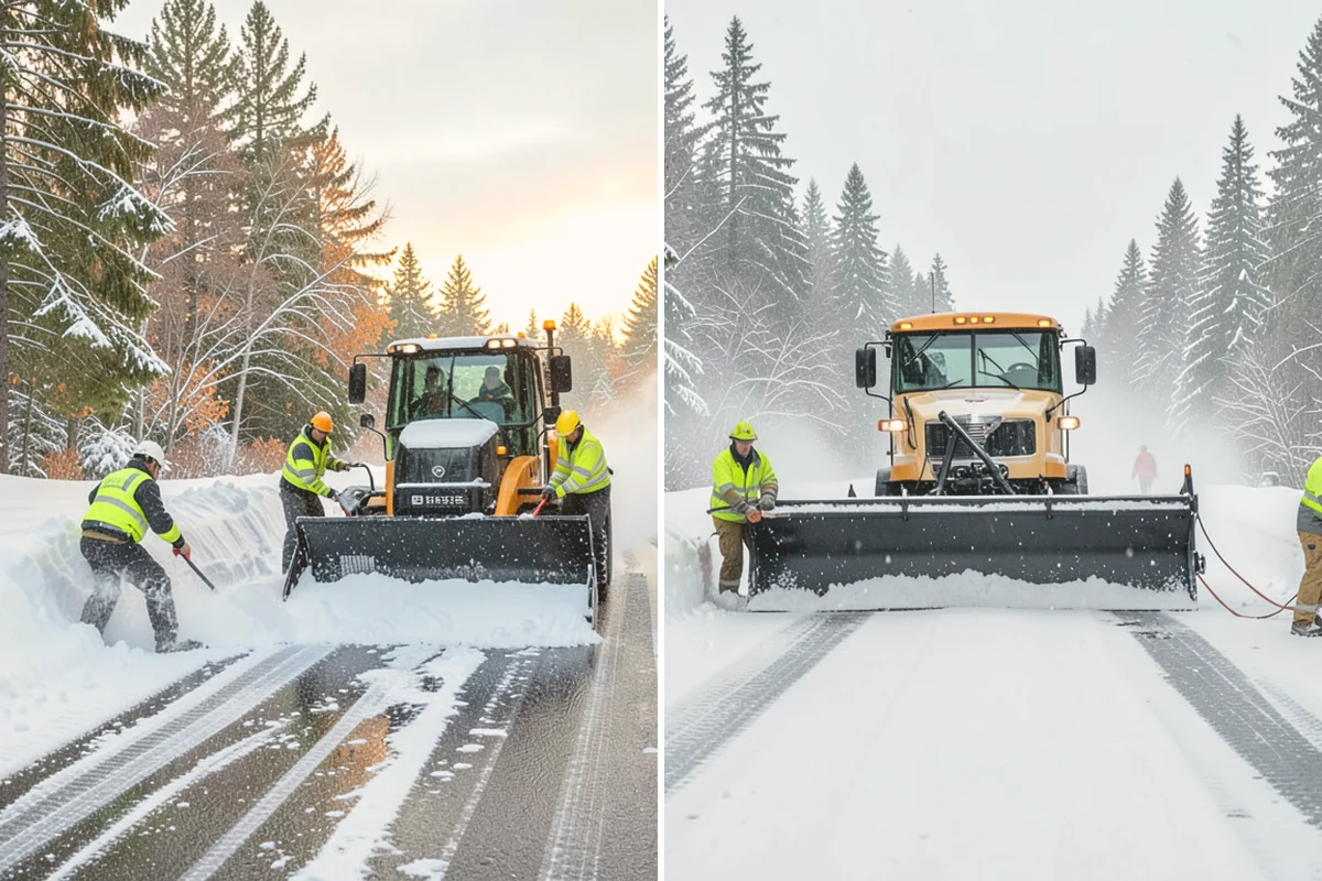 Snowmelt Flooding Cleanup in Edmonds, Snohomish County, WA - Identify ponding areas and locate blocked or frozen drains