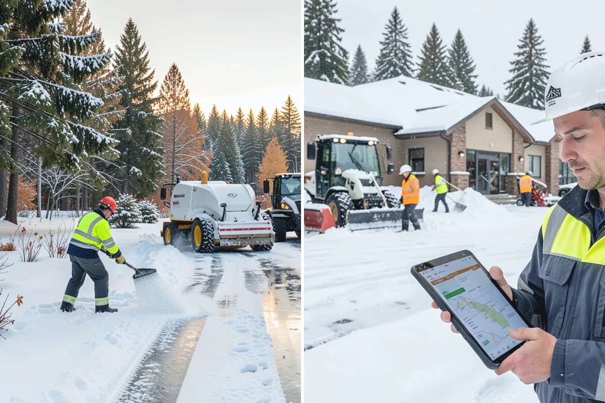 Snowmelt Flooding Cleanup in Hamilton, Skagit County, WA - Identify ponding areas and locate blocked or frozen drains