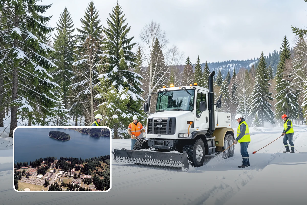 Snowmelt Flooding Cleanup in Lakewood, Pierce County, WA - Rapid clearing of ponded meltwater before it refreezes into sheets