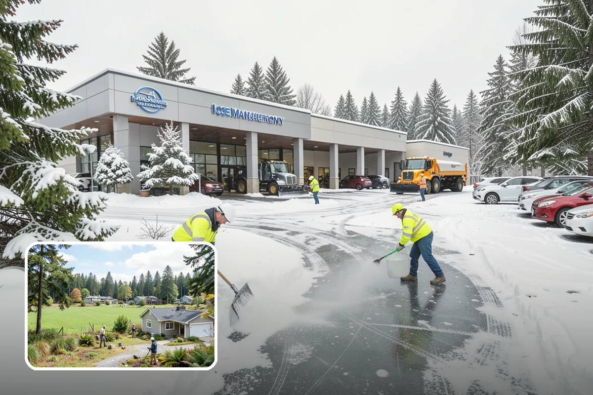 Snowmelt Flooding Cleanup in Lyman, Skagit County, WA - Rapid clearing of ponded meltwater before it refreezes into sheets