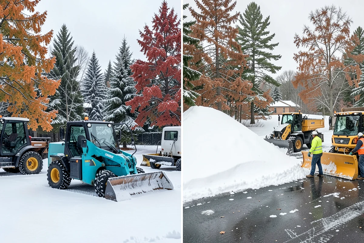 Snowmelt Flooding Cleanup in Lyman, Skagit County, WA - Identify ponding areas and locate blocked or frozen drains