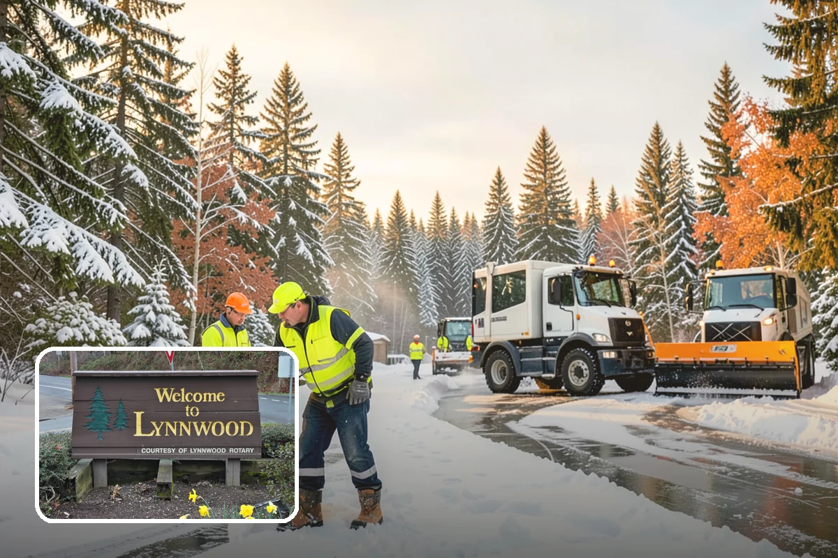 Snowmelt Flooding Cleanup in Lynnwood, Snohomish County, WA - Rapid clearing of ponded meltwater before it refreezes into sheets