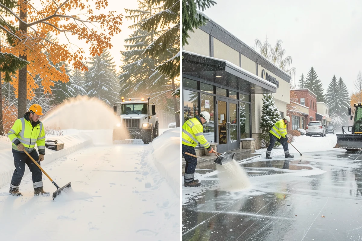 Snowmelt Flooding Cleanup in Lynnwood, Snohomish County, WA - Identify ponding areas and locate blocked or frozen drains