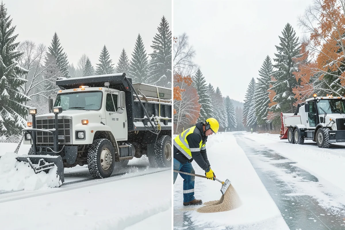 Snowmelt Flooding Cleanup in Mill Creek, Snohomish County, WA - Identify ponding areas and locate blocked or frozen drains