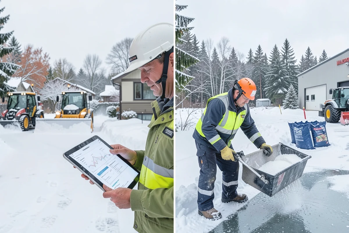 Snowmelt Flooding Cleanup in Skykomish, King County, WA - Identify ponding areas and locate blocked or frozen drains