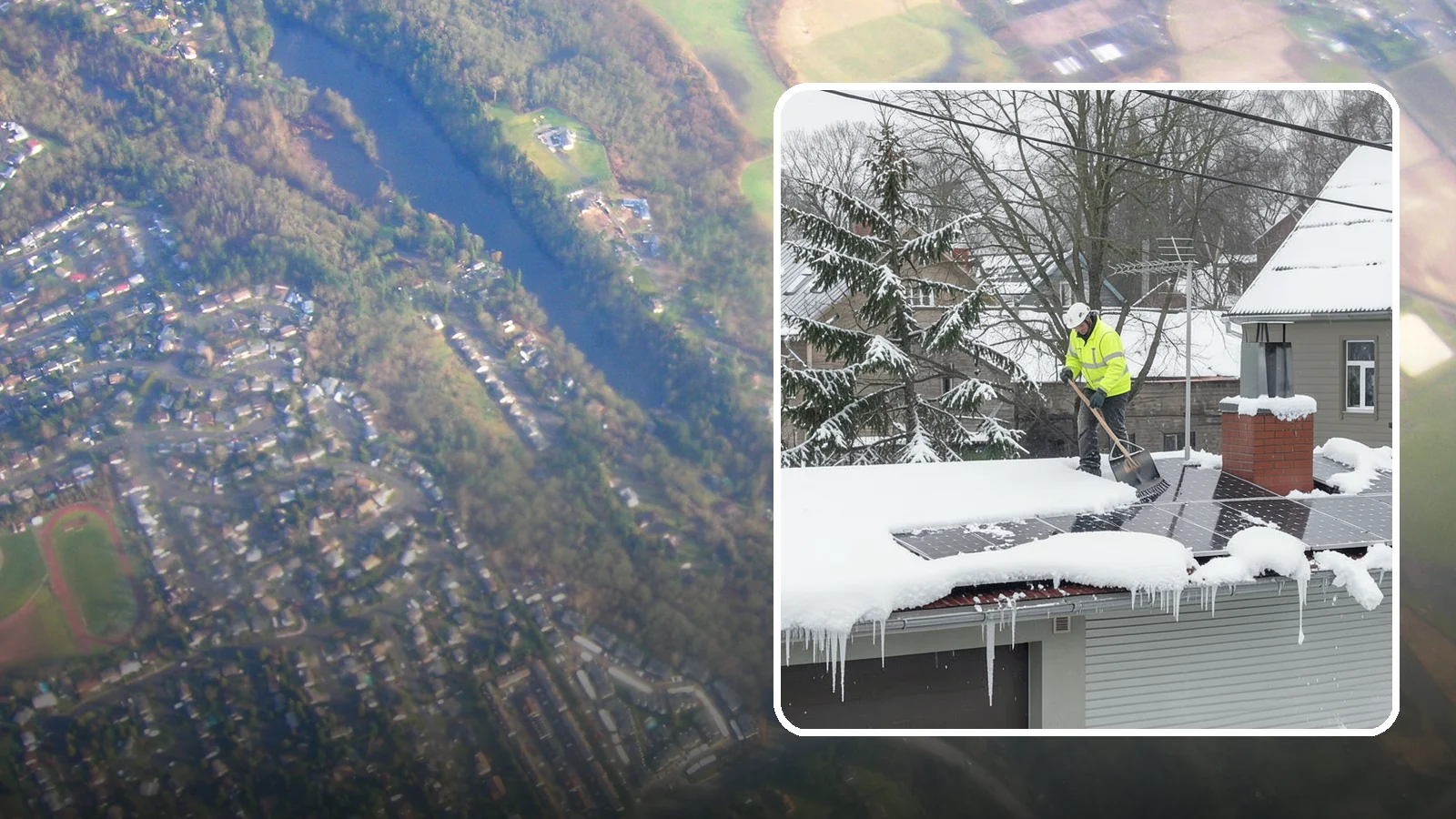 Solar Panel Snow Removal in Algona, King County, WA - We clear snow from solar arrays to restore energy production and protect the panels from damage.