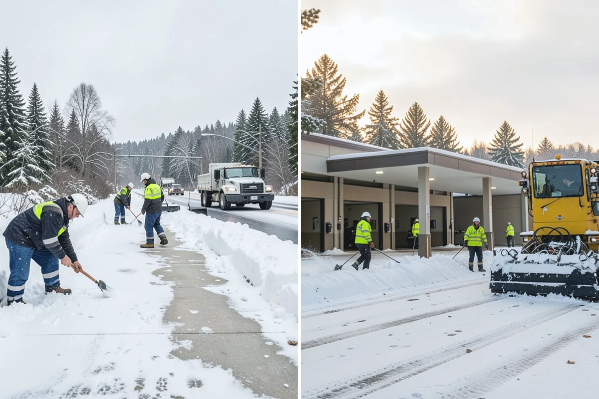 Solar Panel Snow Removal in Beaux Arts Village, King County, WA - Assess the array layout, pitch, and snow load