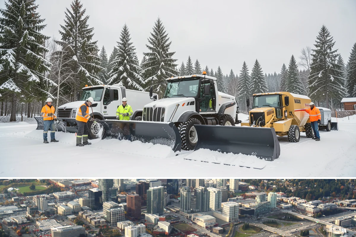Solar Panel Snow Removal in Bellevue, King County, WA - Solar panel snow removal is most valuable during accumulation events from December through February when daylight is scarce.