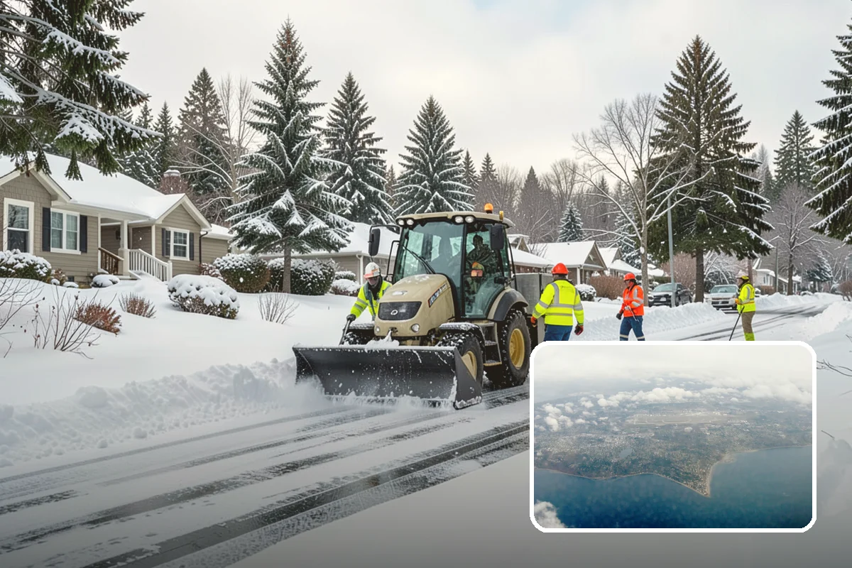 Solar Panel Snow Removal in Burien, King County, WA - Restored energy production during short winter days